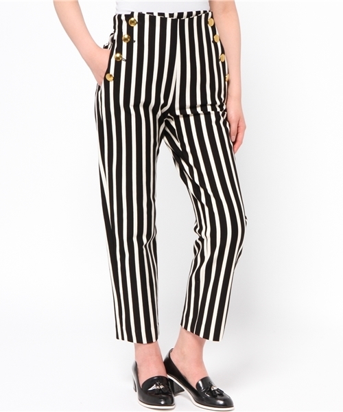 5351POUR LES HOMMES ET LES FEMMES　（ゴーサンゴーイチプールオムエラファム）の「ポンチセーラーパンツ（その他パンツ・レディース・ホワイト/ネイビー/ブラック・1/2）」の14枚目の写真