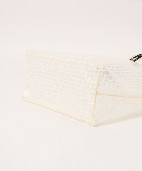 beautiful people(ビューティフルピープル)の「beautiful people plaid vinyl logo tape shoulder bag 1000611931(ショルダーバッグ・レディース・ホワイト・FREE)」の8枚目の写真