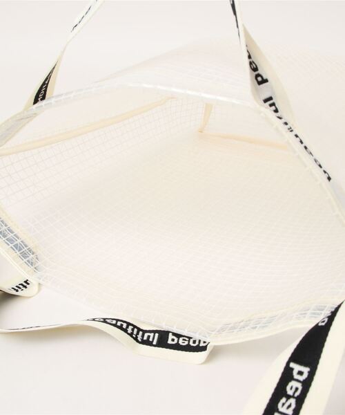 beautiful people(ビューティフルピープル)の「beautiful people plaid vinyl logo tape shoulder bag 1000611931(ショルダーバッグ・レディース・ホワイト・FREE)」の9枚目の写真