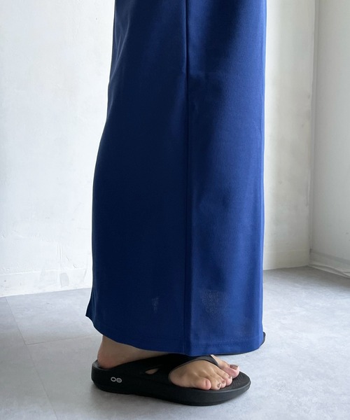 DouDou（ドゥドゥ）の「ジョーゼットキャミワンピース（ワンピース・レディース・ライトベージュ/ブラック/ブルー・FREE）」の21枚目の写真