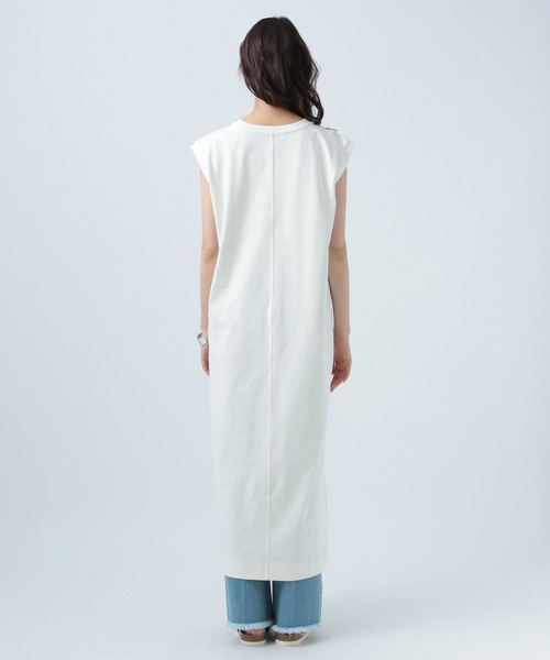 BAYFLOW（ベイフロー）の「ノースリカットワンピース（ワンピース・レディース・ホワイト/ブラック/ブラウン/グリーン・FREE）」の13枚目の写真