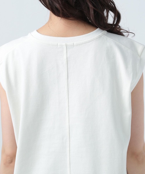 BAYFLOW（ベイフロー）の「ノースリカットワンピース（ワンピース・レディース・ホワイト/ブラック/ブラウン/グリーン・FREE）」の7枚目の写真