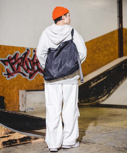 WEGO（ウィゴー）の「WEGO/2WAYビッグワンショルダーバッグ（ショルダーバッグ・レディース・ブルー/オリーブ/ライトグレー/その他1/その他2/その他3・FREE）」の13枚目の写真