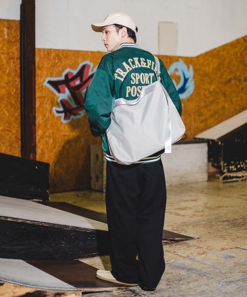 WEGO（ウィゴー）の「WEGO/2WAYビッグワンショルダーバッグ（ショルダーバッグ・レディース・ブルー/オリーブ/ライトグレー/その他1/その他2/その他3・FREE）」の9枚目の写真