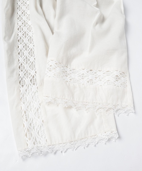 mudoca(ムドカ)の「【紙の上 めくるめく】タックギャザーパンツ(その他パンツ・レディース・ブラック/クリーム・FREE)」の16枚目の写真