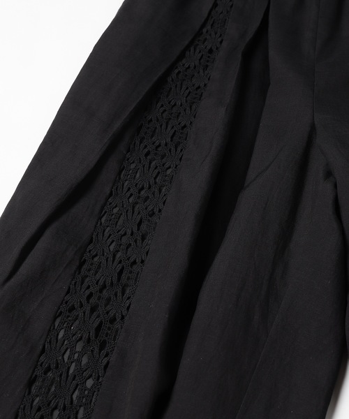 mudoca(ムドカ)の「【紙の上 めくるめく】タックギャザーパンツ(その他パンツ・レディース・ブラック/クリーム・FREE)」の18枚目の写真