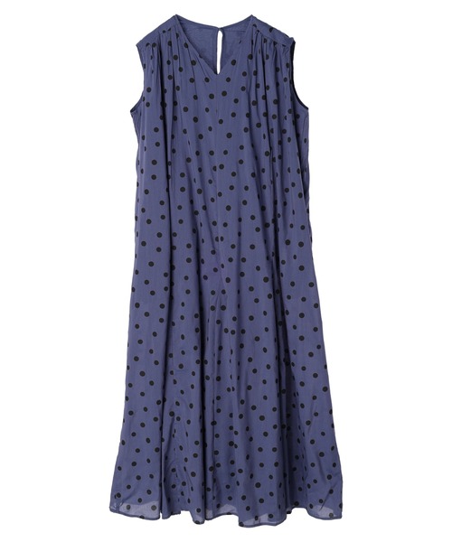 AMERICAN HOLIC（アメリカンホリック）の「Vネックマーメードラインワンピース（ワンピース・レディース・ドット/その他14/ブラック系その他5・M/L）」の5枚目の写真