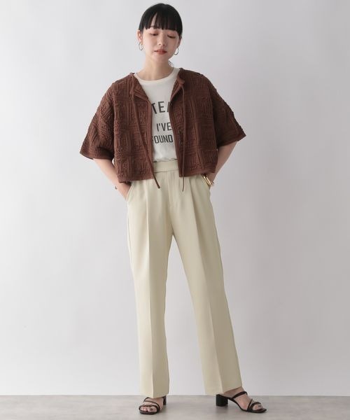 LOWRYS FARM(ローリーズファーム)の「スタイルUPフレアパンツ 356622(スラックス・レディース・ブラック/パープル/レッド/アイボリー/グリーン・SMALL/MEDIUM/LARGE)」の21枚目の写真