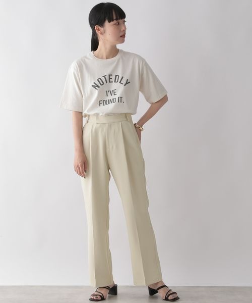 LOWRYS FARM(ローリーズファーム)の「スタイルUPフレアパンツ 356622(スラックス・レディース・ブラック/パープル/レッド/アイボリー/グリーン・SMALL/MEDIUM/LARGE)」の7枚目の写真