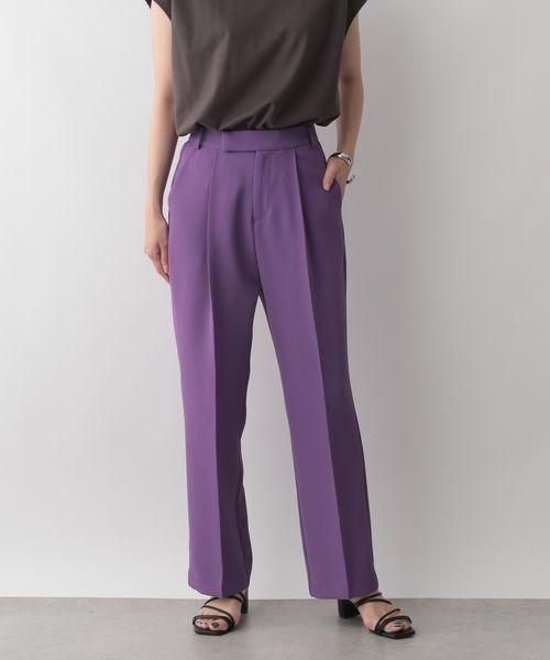 LOWRYS FARM(ローリーズファーム)の「スタイルUPフレアパンツ 356622(スラックス・レディース・ブラック/パープル/レッド/アイボリー/グリーン・SMALL/MEDIUM/LARGE)」の15枚目の写真