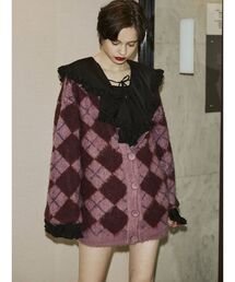 jouetie | パターンVネックカーデ(カーディガン/ボレロ)