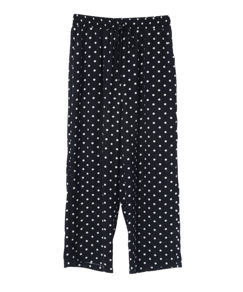 fifth（フィフス）の「ドット柄ドロストルーズパンツ（その他パンツ・レディース・ブラック・M）」の19枚目の写真
