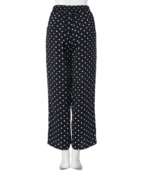 fifth（フィフス）の「ドット柄ドロストルーズパンツ（その他パンツ・レディース・ブラック・M）」の22枚目の写真
