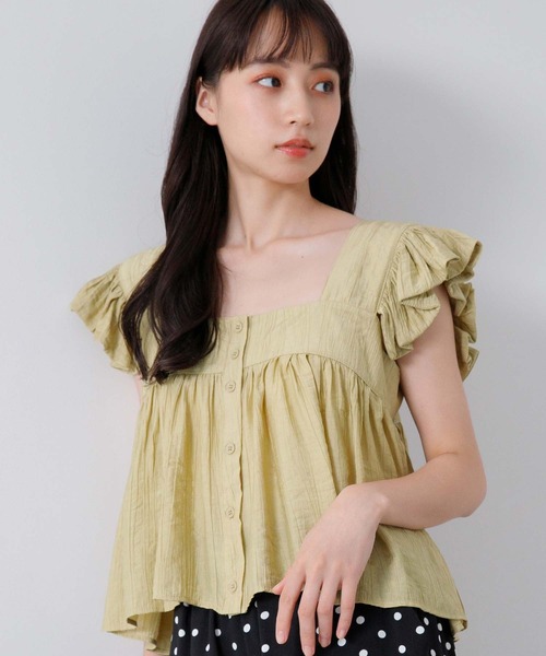 fifth（フィフス）の「ドット柄ドロストルーズパンツ（その他パンツ・レディース・ブラック・M）」の10枚目の写真