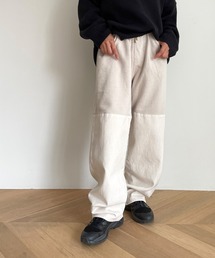 CANAL JEAN | RCW BLUE LABEL(ブルーレーベル) ドローストリング切替スウェットパンツ(スウェットパンツ)