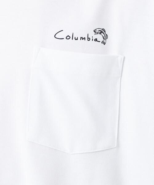 Jonas Claesson（ジョナスクレアッソン）の「＜Columbia × Jonas Claesson＞CREST 半袖 Tシャツ カットソー（Tシャツ/カットソー・メンズ・ホワイト/ダークグリーン・M/L）」の10枚目の写真
