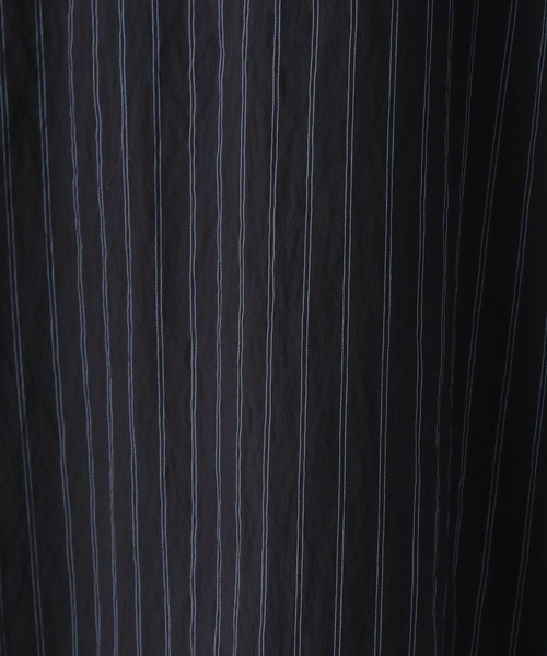 A part by（アパートバイ）の「ストライプシャーリングワンピース  124634（シャツワンピース・レディース・ベージュ/ネイビー・FREE）」の18枚目の写真