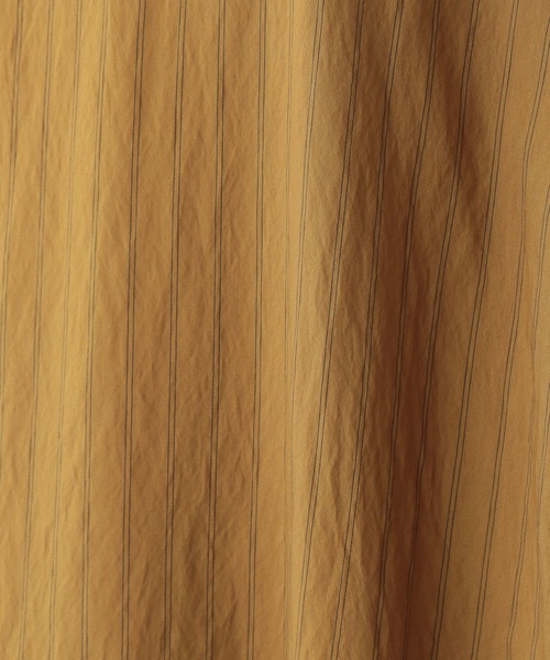 A part by（アパートバイ）の「ストライプシャーリングワンピース  124634（シャツワンピース・レディース・ベージュ/ネイビー・FREE）」の19枚目の写真