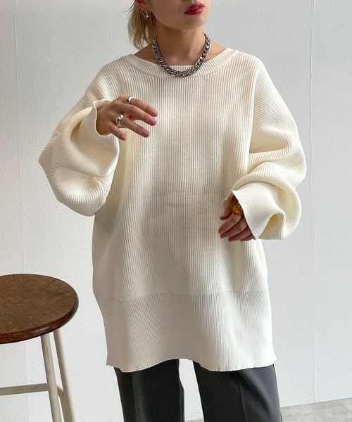 w closet（ダブルクローゼット）の「【2WAY】BIGカーディガン