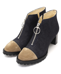 HYSTERIC GLAMOUR | CENTER ZIP アンクルブーツ(ブーツ)