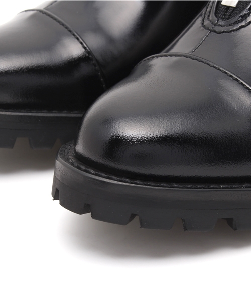 HYSTERIC GLAMOUR（ヒステリックグラマー）の「CENTER ZIP アンクルブーツ（ブーツ・レディース・ベージュ/インディゴブルー/ブラック・23cm/24cm/25cm）」の8枚目の写真