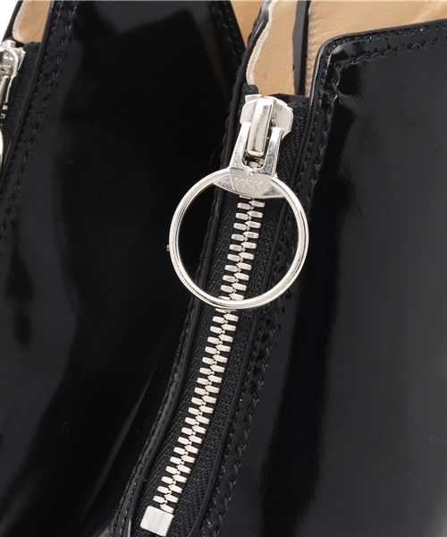 HYSTERIC GLAMOUR（ヒステリックグラマー）の「CENTER ZIP アンクルブーツ（ブーツ・レディース・ベージュ/インディゴブルー/ブラック・23cm/24cm/25cm）」の10枚目の写真