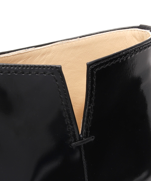 HYSTERIC GLAMOUR（ヒステリックグラマー）の「CENTER ZIP アンクルブーツ（ブーツ・レディース・ベージュ/インディゴブルー/ブラック・23cm/24cm/25cm）」の12枚目の写真