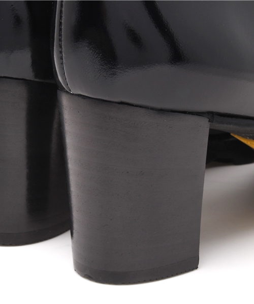 HYSTERIC GLAMOUR（ヒステリックグラマー）の「CENTER ZIP アンクルブーツ（ブーツ・レディース・ベージュ/インディゴブルー/ブラック・23cm/24cm/25cm）」の13枚目の写真