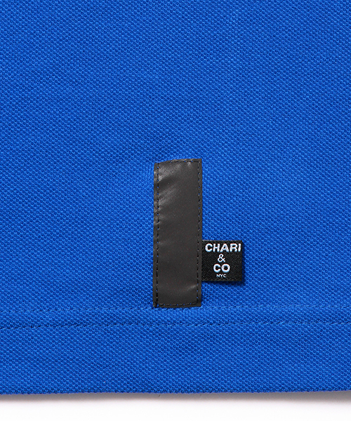 CHARI&CO（チャリアンドコー）の「◎CHARI&CO NYC / OG SCRIPT ポロシャツ（ポロシャツ・メンズ・ブラック/ロイヤルブルー・LARGE/SMALL/MEDIUM）」の11枚目の写真