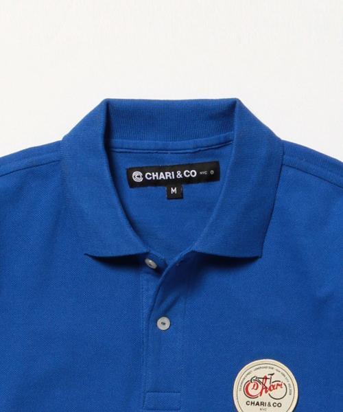 CHARI&CO（チャリアンドコー）の「◎CHARI&CO NYC / OG SCRIPT ポロシャツ（ポロシャツ・メンズ・ブラック/ロイヤルブルー・LARGE/SMALL/MEDIUM）」の13枚目の写真