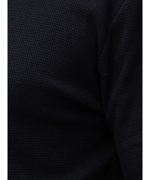 B&T CLUB(ビーティークラブ)の「ヘンリーネック ロング Tシャツ(Tシャツ/カットソー・メンズ・ブラック/カーキ/グレー/ホワイト/ネイビー・X5(9L~10L)/X2(4L~5L)/X3(6L~7L)/X4(8L~9L)/X1(3L~4L))」の6枚目の写真