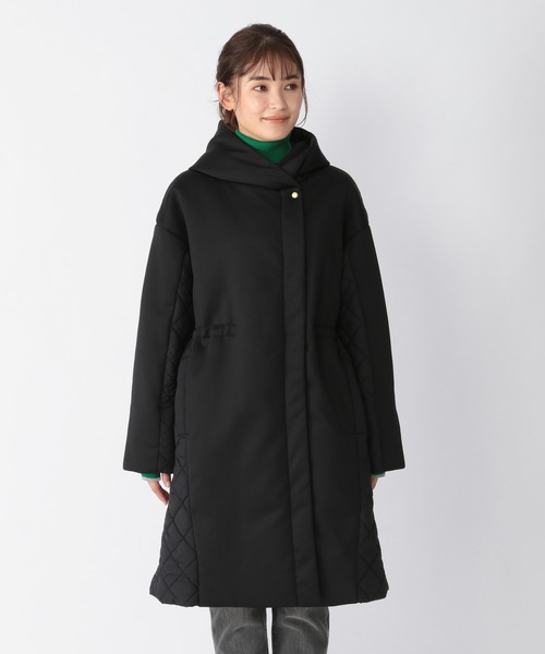BARNYARDSTORM（バンヤードストーム）の「BARNYARDSTORM / キルティングドッキングコート（ブルゾン・レディース・ブラック/ネイビー・1/2/0/00）」の5枚目の写真