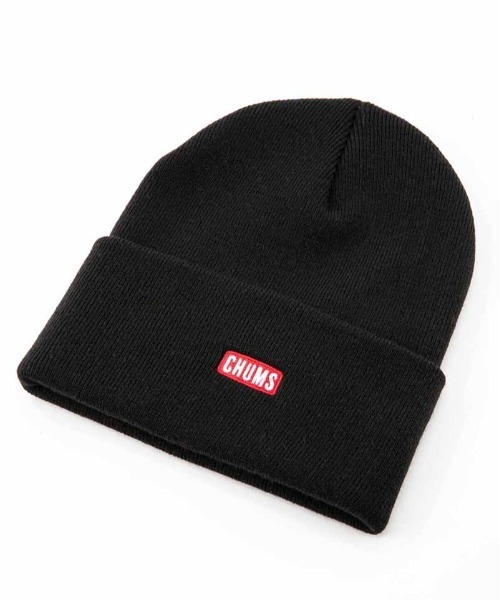CHUMS（チャムス）の「【CHUMS】Knit Cap CHUMS Logo（ニットキャップ/ビーニー・メンズ・ヘザーグレー/ネイビー/ブラック・FREE）」の2枚目の写真