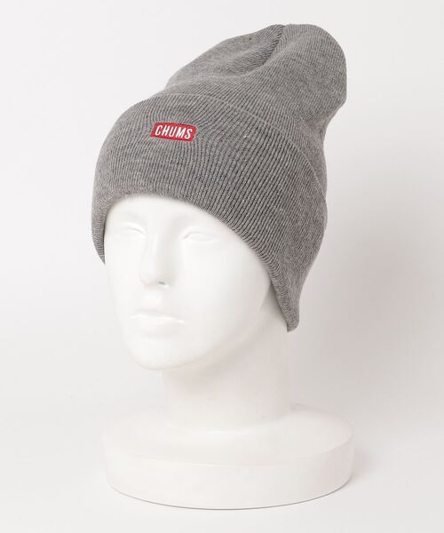 CHUMS（チャムス）の「【CHUMS】Knit Cap CHUMS Logo（ニットキャップ/ビーニー・メンズ・ヘザーグレー/ネイビー/ブラック・FREE）」の10枚目の写真
