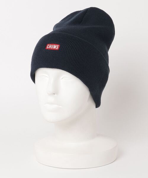 CHUMS（チャムス）の「【CHUMS】Knit Cap CHUMS Logo（ニットキャップ/ビーニー・メンズ・ヘザーグレー/ネイビー/ブラック・FREE）」の11枚目の写真