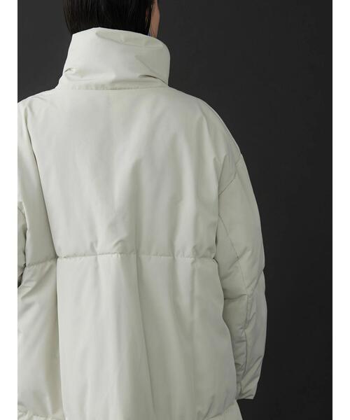 AMERICAN HOLIC（アメリカンホリック）の「あったかハイネック中綿コート（その他アウター・レディース・イエロー/アイボリー・M/L）」の12枚目の写真