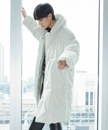 あったかハイネック中綿コート