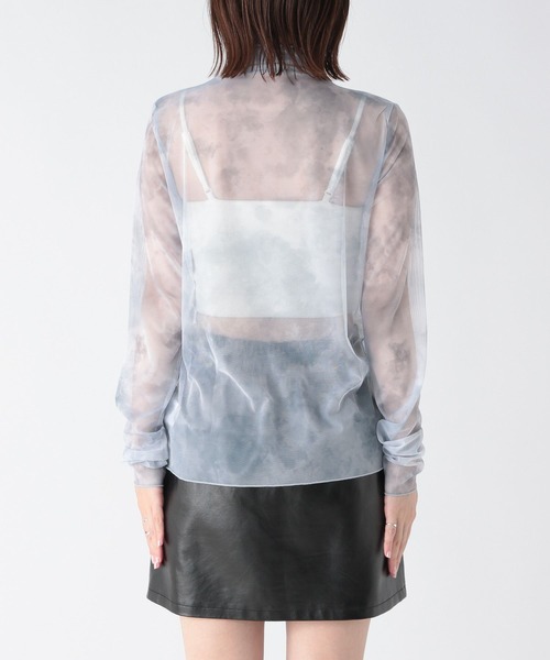 Heather(ヘザー)の「総柄シアーカットソー 173739(Tシャツ/カットソー・レディース・グリーン/ピンク/ブルーグレー・FREE)」の16枚目の写真
