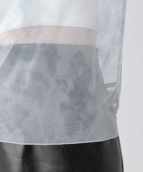 Heather(ヘザー)の「総柄シアーカットソー 173739(Tシャツ/カットソー・レディース・グリーン/ピンク/ブルーグレー・FREE)」の21枚目の写真