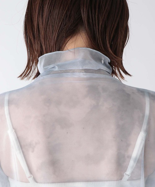 Heather(ヘザー)の「総柄シアーカットソー 173739(Tシャツ/カットソー・レディース・グリーン/ピンク/ブルーグレー・FREE)」の22枚目の写真