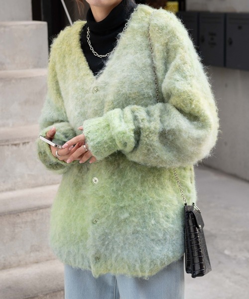 WEGO(ウィゴー)の「WEGO/グラデーションBIGカーディガン(カーディガン/ボレロ・メンズ・その他1/その他5/その他3/その他4/その他2・LARGE/MEDIUM)」の3枚目の写真