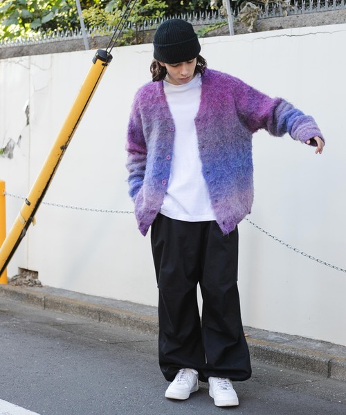 WEGO(ウィゴー)の「WEGO/グラデーションBIGカーディガン(カーディガン/ボレロ・メンズ・その他1/その他5/その他3/その他4/その他2・LARGE/MEDIUM)」の9枚目の写真