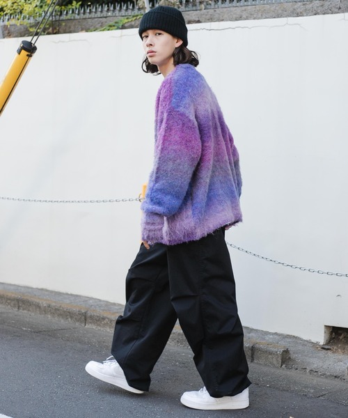 WEGO(ウィゴー)の「WEGO/グラデーションBIGカーディガン(カーディガン/ボレロ・メンズ・その他1/その他5/その他3/その他4/その他2・LARGE/MEDIUM)」の10枚目の写真