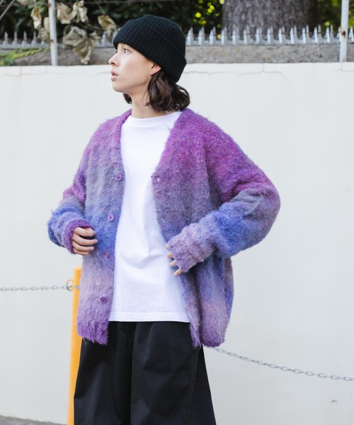 WEGO(ウィゴー)の「WEGO/グラデーションBIGカーディガン(カーディガン/ボレロ・メンズ・その他1/その他5/その他3/その他4/その他2・LARGE/MEDIUM)」の6枚目の写真