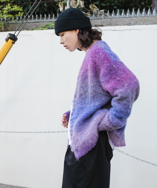 WEGO(ウィゴー)の「WEGO/グラデーションBIGカーディガン(カーディガン/ボレロ・メンズ・その他1/その他5/その他3/その他4/その他2・LARGE/MEDIUM)」の7枚目の写真