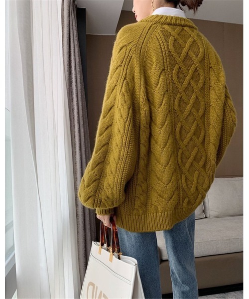Ritzy（リッツィー）の「ケーブル編みボリュームニット（ニット
