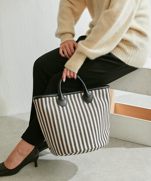 美品】PAPILLONNER SEAU バケツトートレザーバッグ 黒 PAPILLONNER 