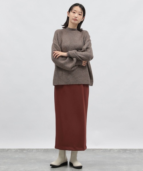 LAKOLE(ラコレ)の「3Gスフレタッチパフスリーブプルオーバー / 295186(ニット/セーター・レディース・ライトグレー/オレンジ/ブルー/モカ/アイボリー・SMALL/MEDIUM)」の8枚目の写真