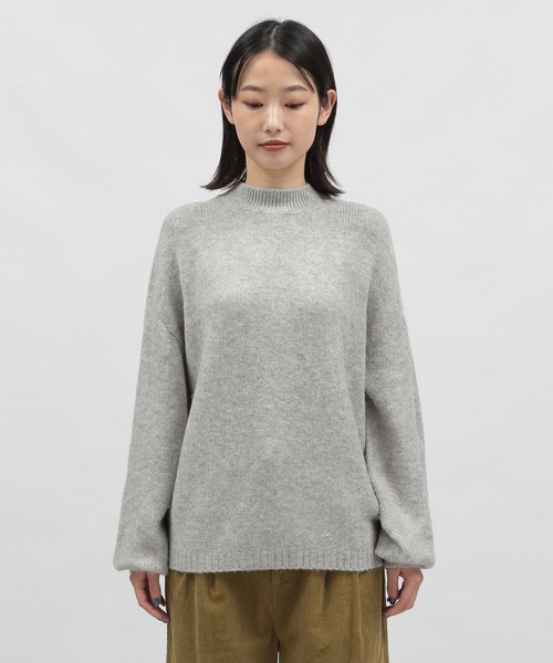 LAKOLE(ラコレ)の「3Gスフレタッチパフスリーブプルオーバー / 295186(ニット/セーター・レディース・ライトグレー/オレンジ/ブルー/モカ/アイボリー・SMALL/MEDIUM)」の22枚目の写真