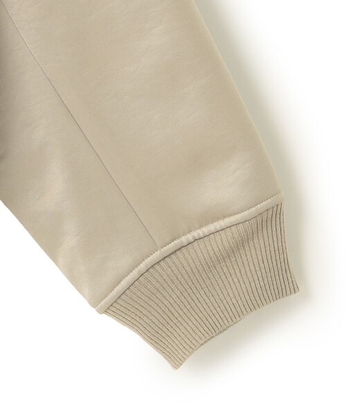 23区 サテン ベージュ ブルゾン MA1 38 23区 ドレープサテン MA-1